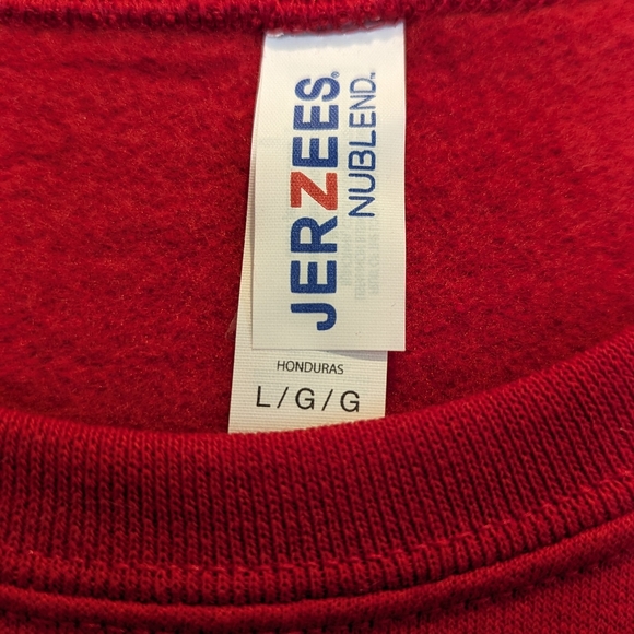 NWOT: Harry Potter Gryffindor Detailed Crest Pullover Sweatshirt - Picture 3 of 5